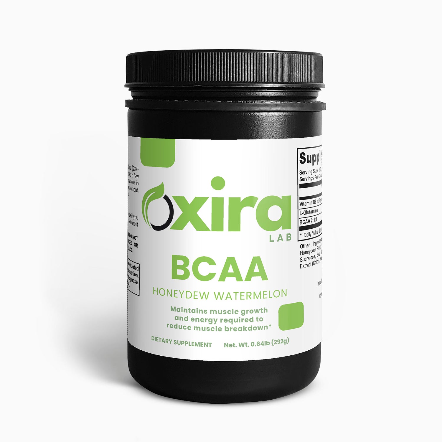 BCAA Post Workout Powder Supplement – Honeydew & Watermelon Flavor