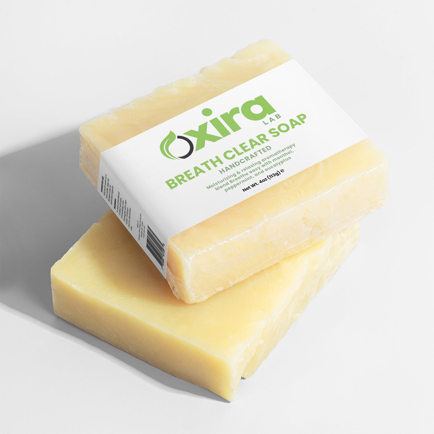 Natural Aromatherapy Soap Bar – Menthol and Peppermint Formula