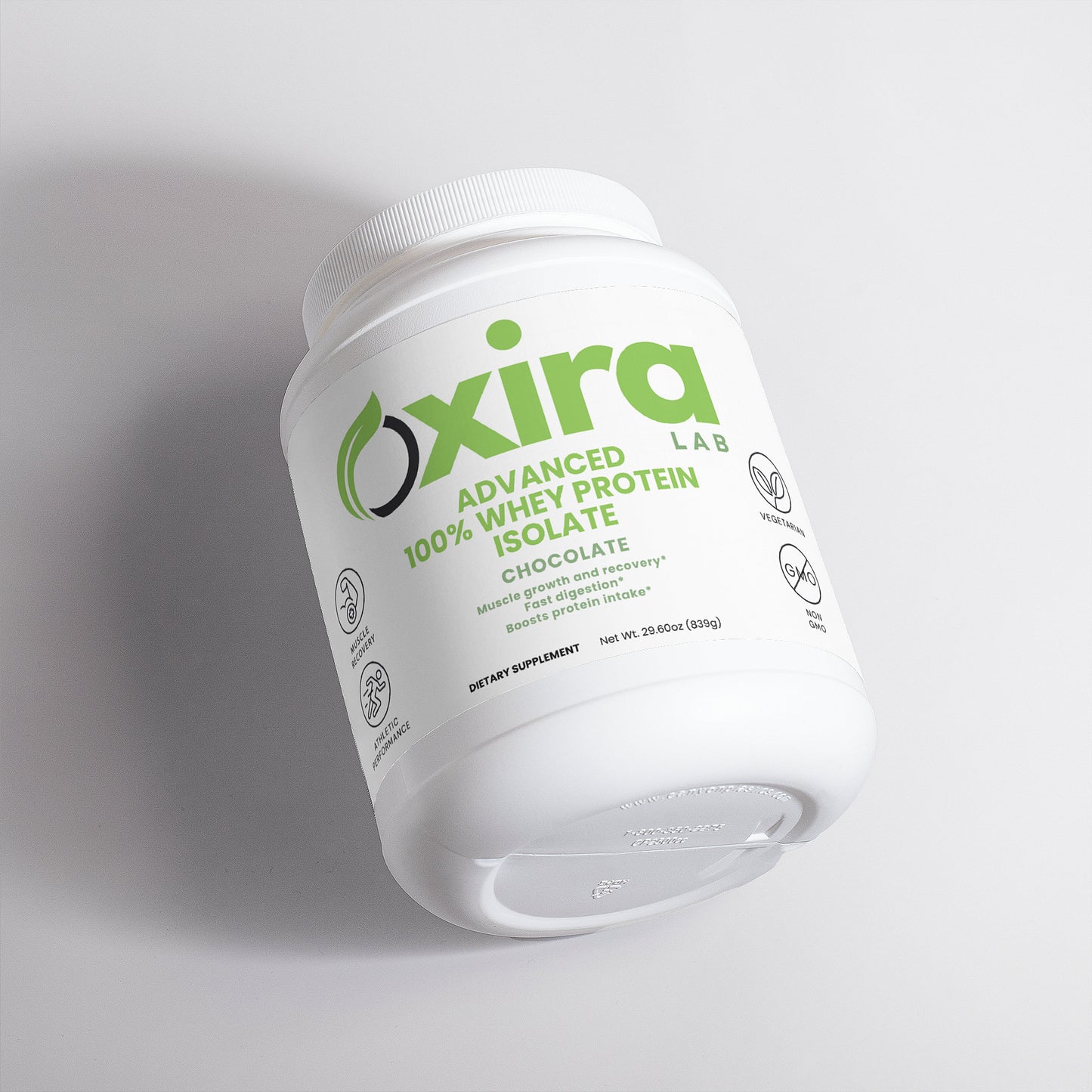Advanced whey protein supplement for muscle recovery