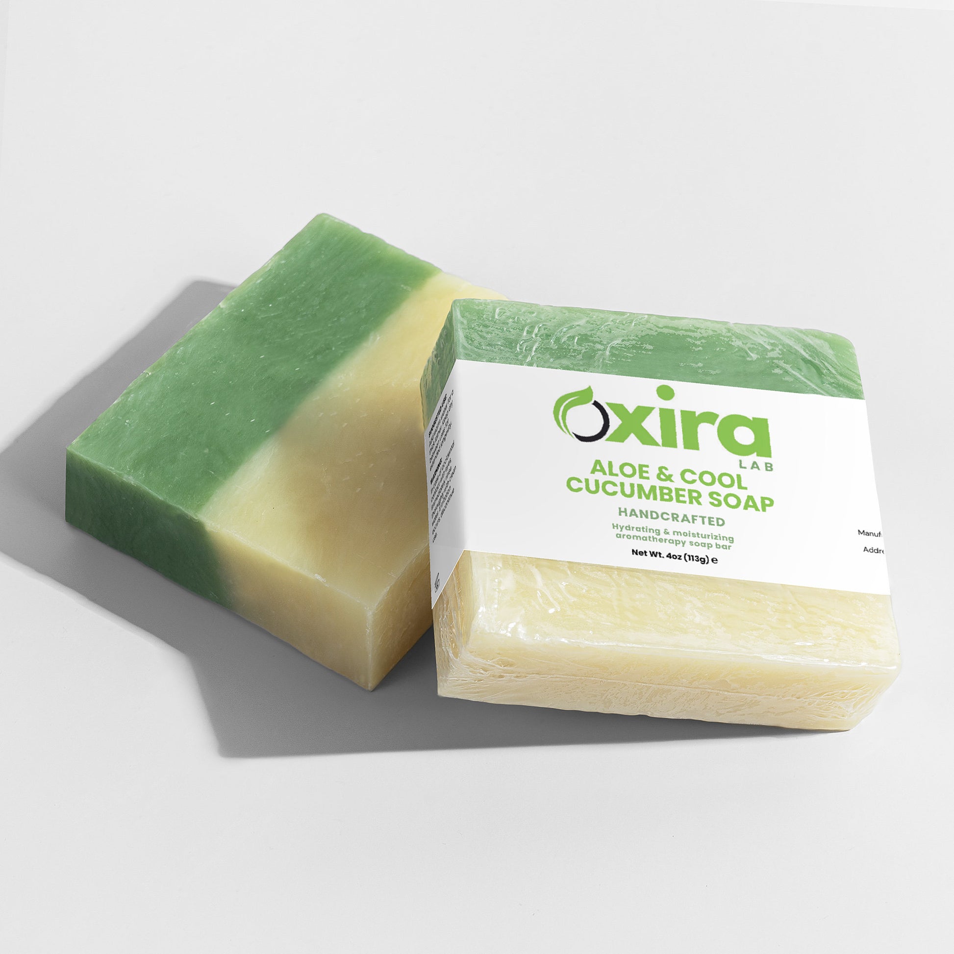 Aloe & Cool Cucumber Soap packaging front