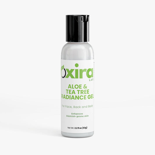 Aloe & Tea Tree Radiance Gel bottle