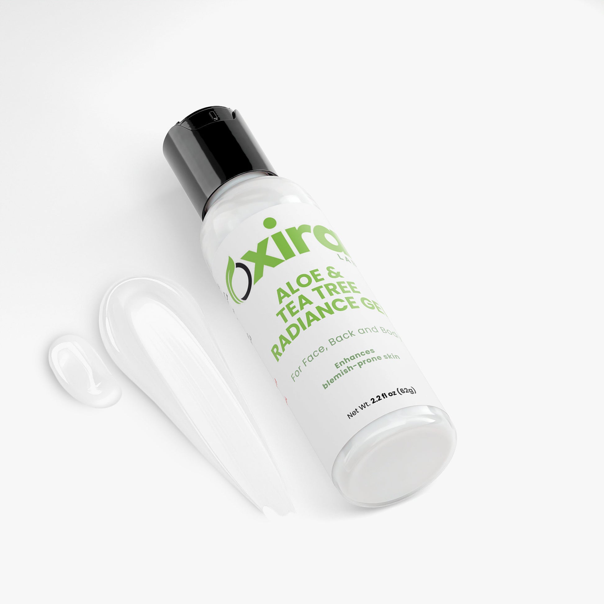 Aloe tea tree gel for redness and blemishes