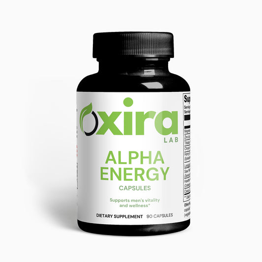 Men’s Vitality and Wellness Supplement bottle