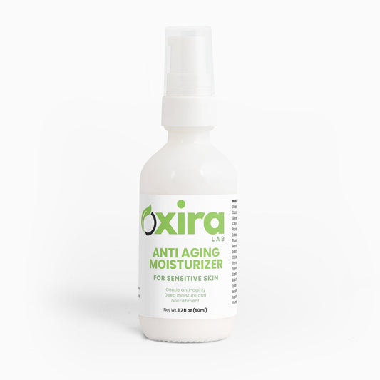 Anti Aging Moisturizer for Sensitive Skin jar