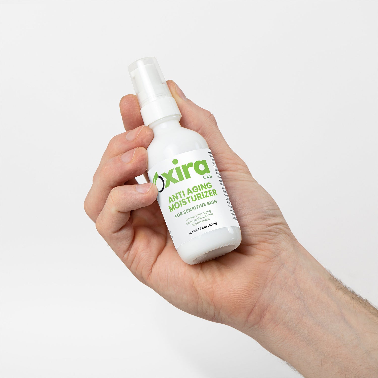 Hydrating anti aging moisturizer packaging