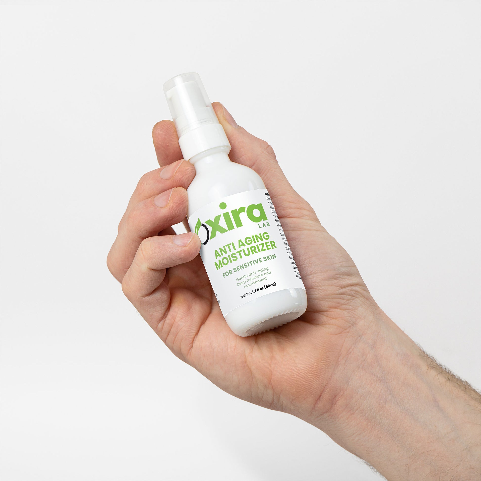 Hydrating anti aging moisturizer packaging