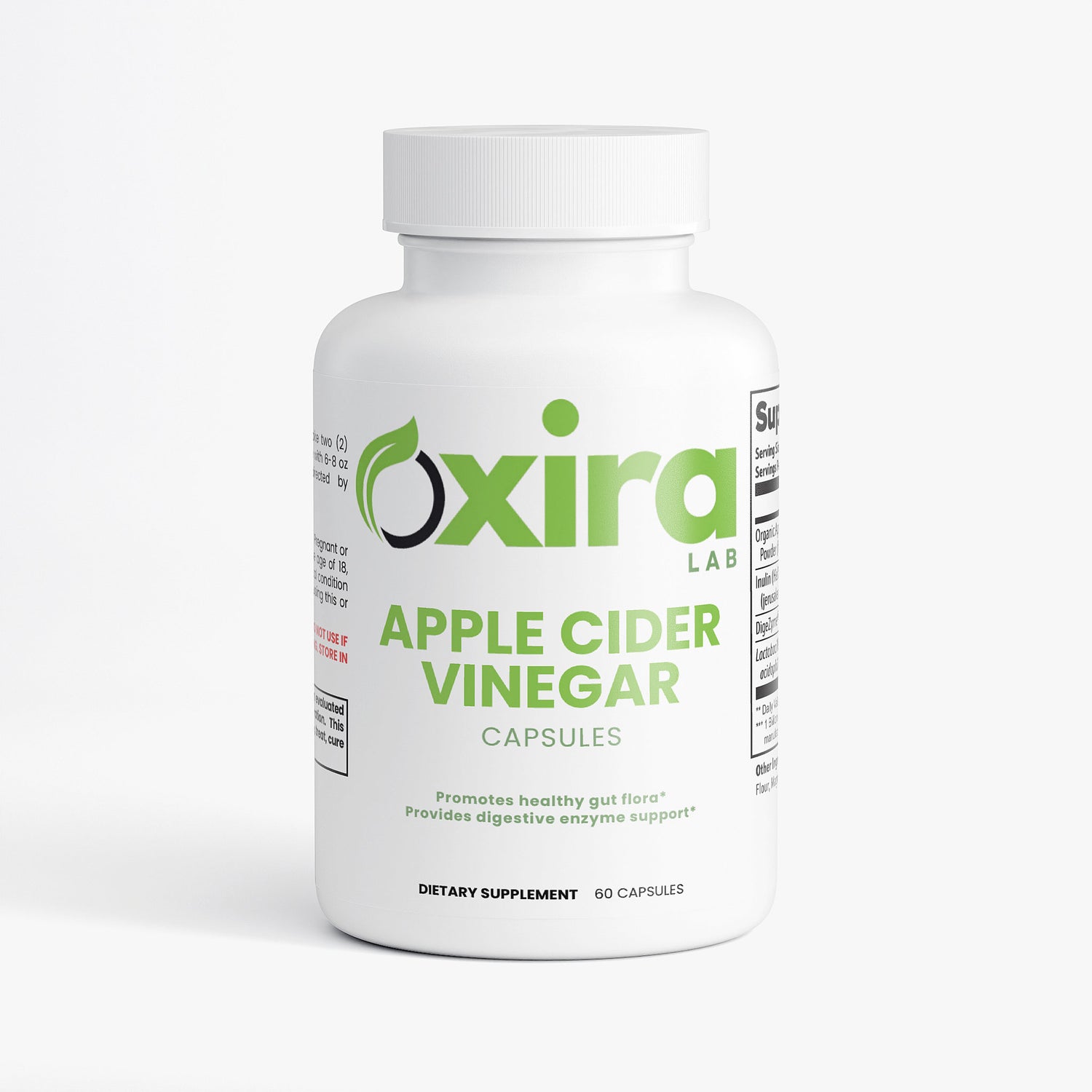 Apple Cider Vinegar Capsules bottle front view