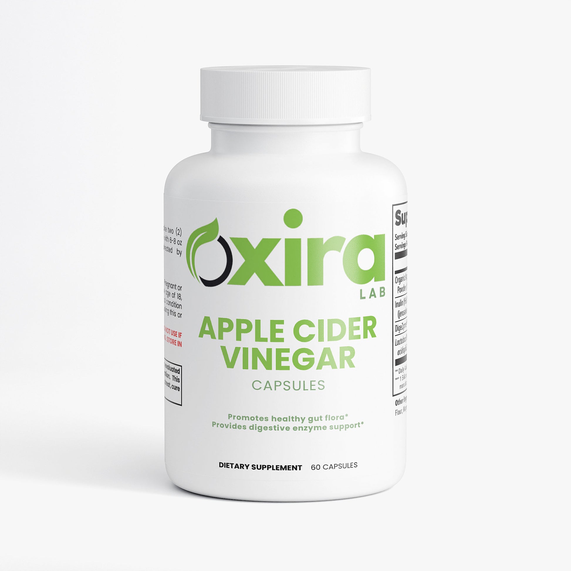Apple Cider Vinegar Capsules bottle front view