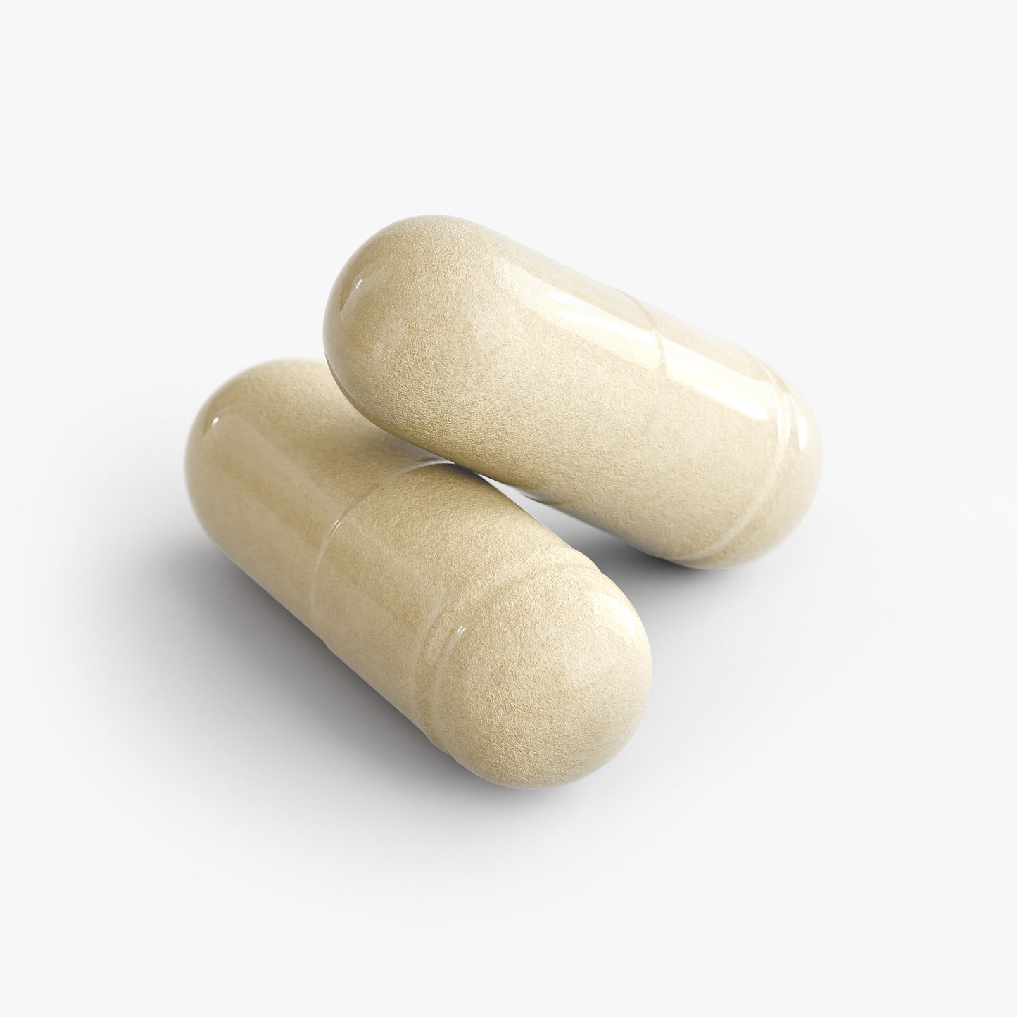 Apple Cider Vinegar Capsules on white background