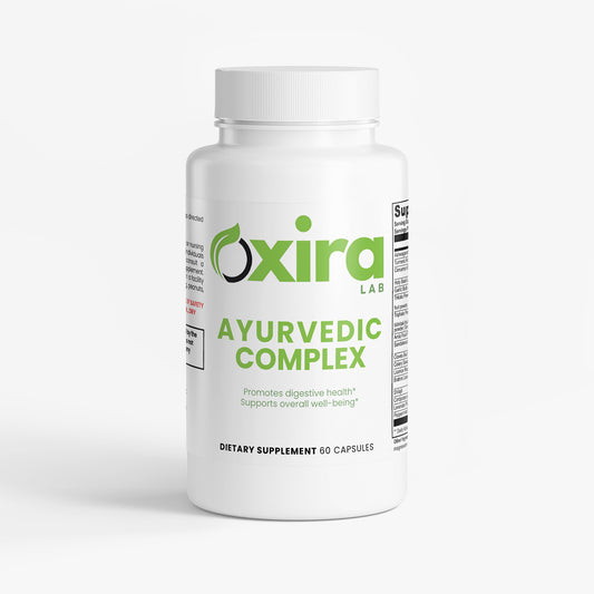 Ayurvedic Complex Herbal Supplement – 60 Capsules Bottle