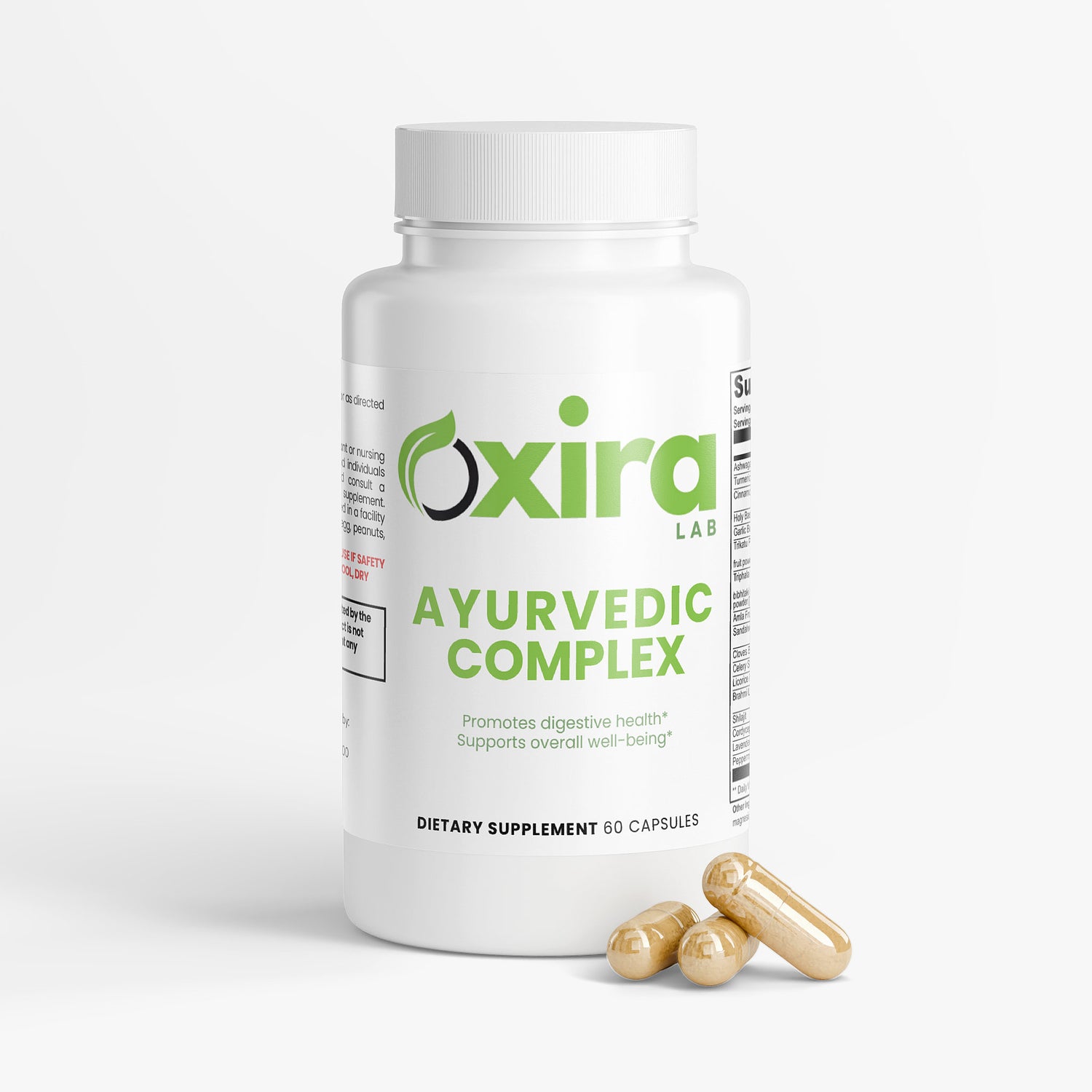 Ayurvedic Herbal Blend with Holy Basil, Triphala, and Brahmi