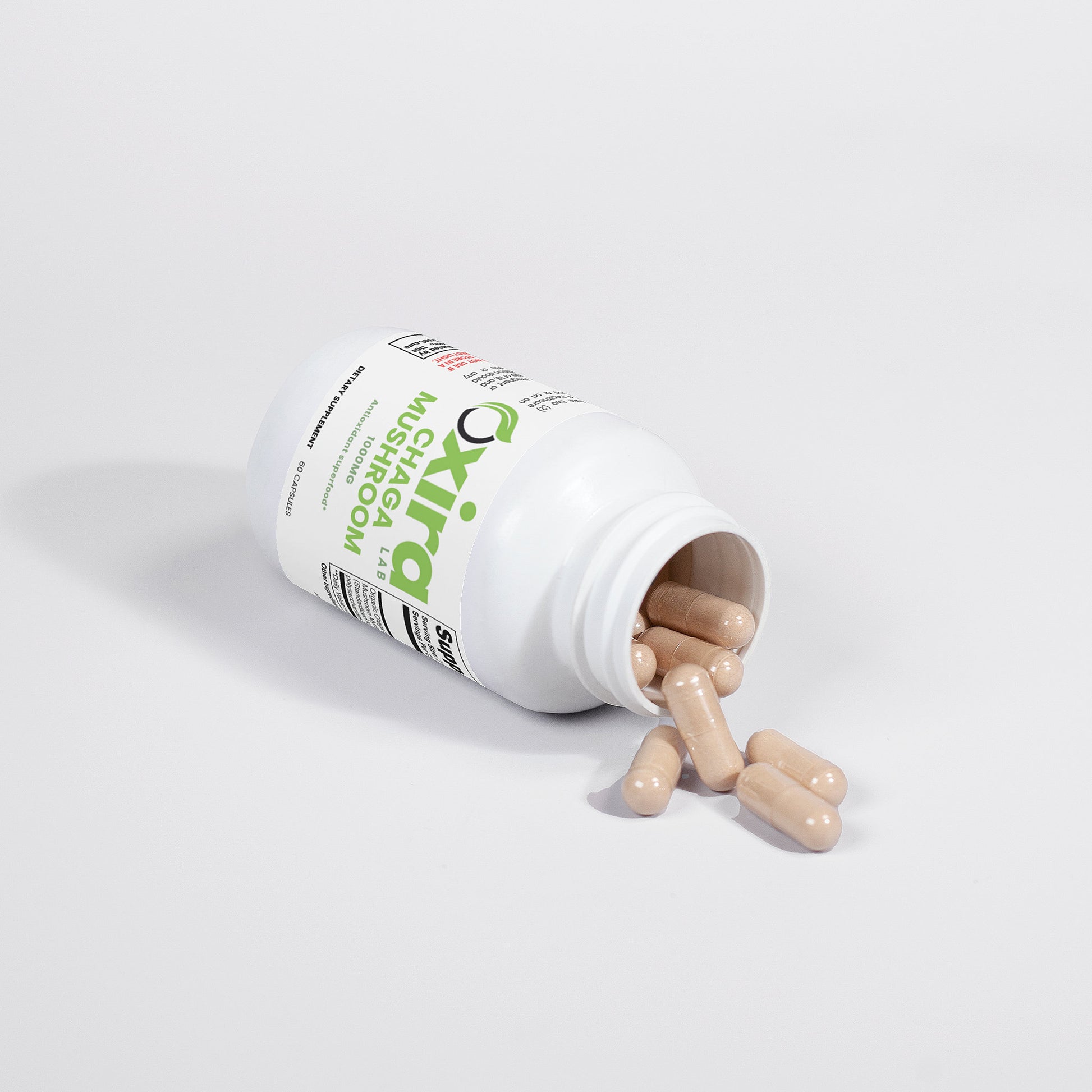 Chaga Mushroom Capsules Supplement – Antioxidant Capsules