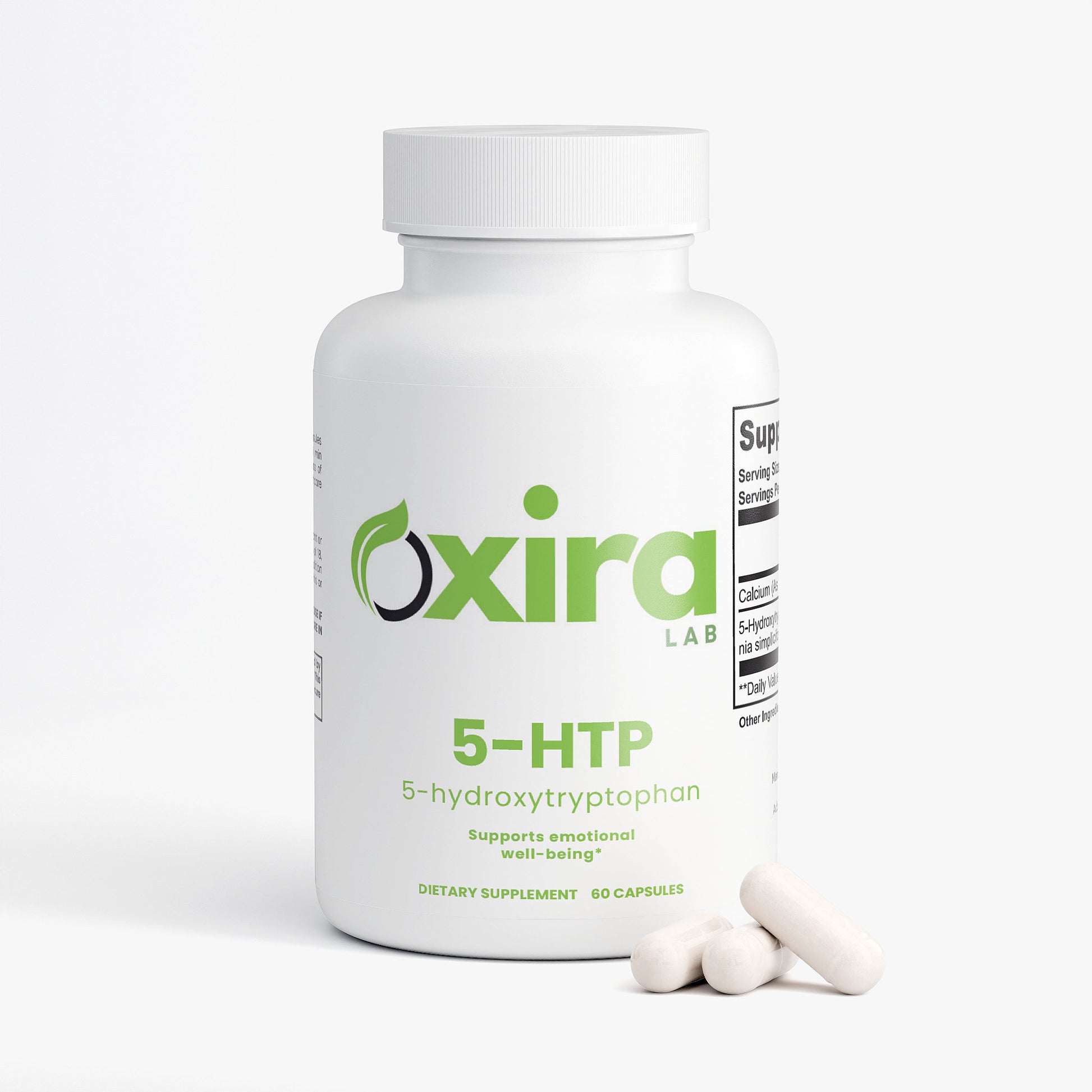 5-HTP Dietary Supplement for Mood and Well-Being – Natural Serotonin Support