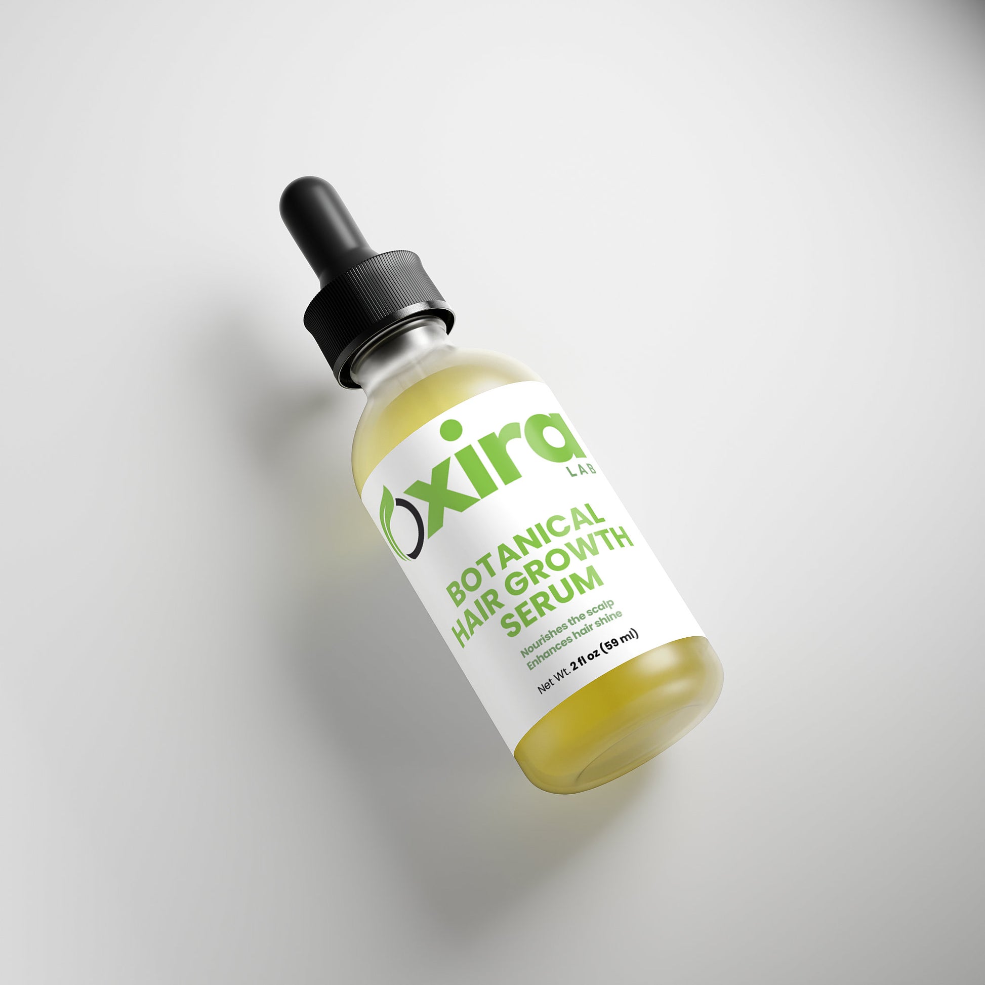 Botanical Hair Growth Serum with Rosemary and Ginger – Natural Hair Care Routine