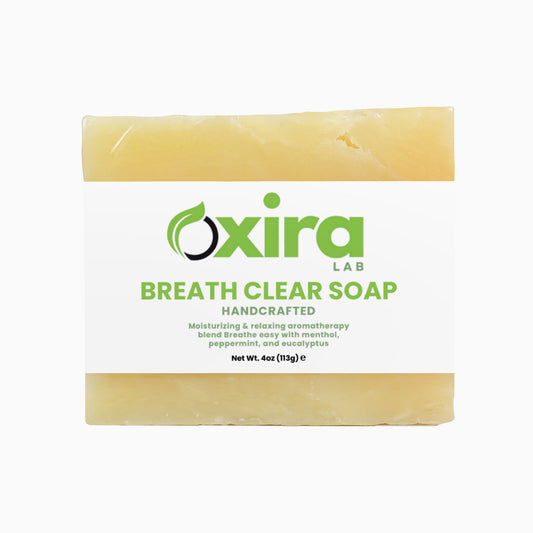 Breathe Clear Soap – Peppermint and Eucalyptus Cleansing Bar