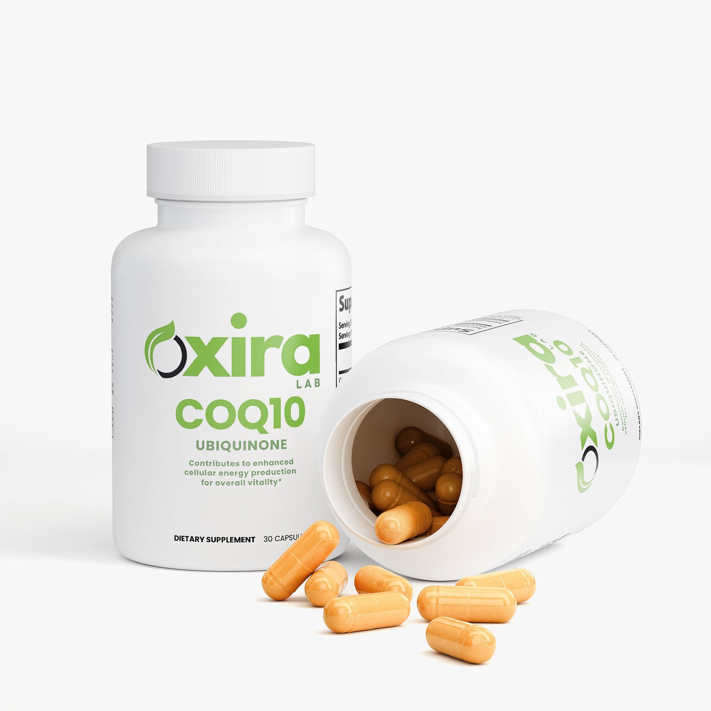 Coenzyme Q10 Ubiquinone Capsules – Easy-to-Take Daily Wellness Formula