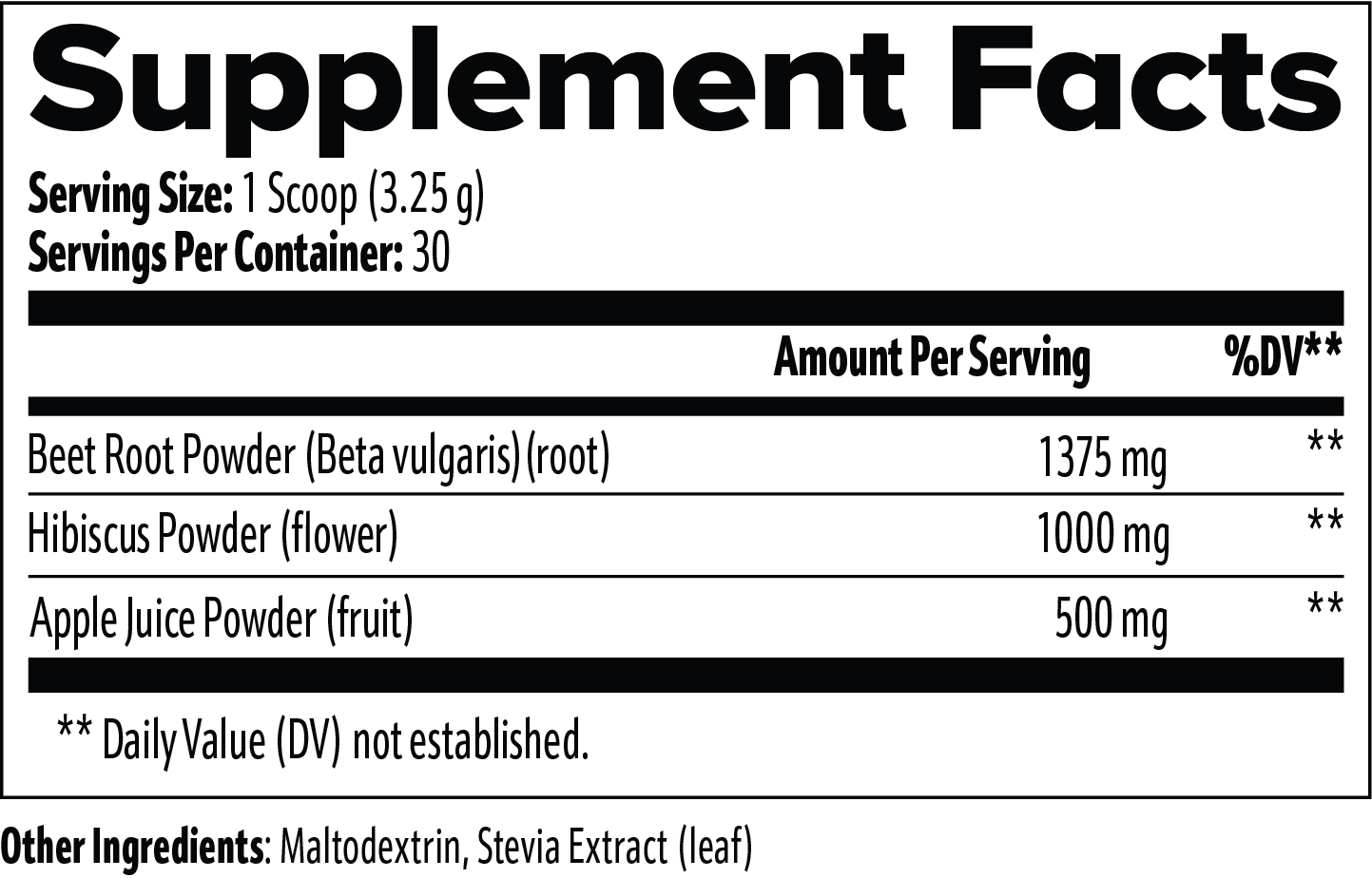 Beetroot Extract Supplement – Heart Health and Wellness Support