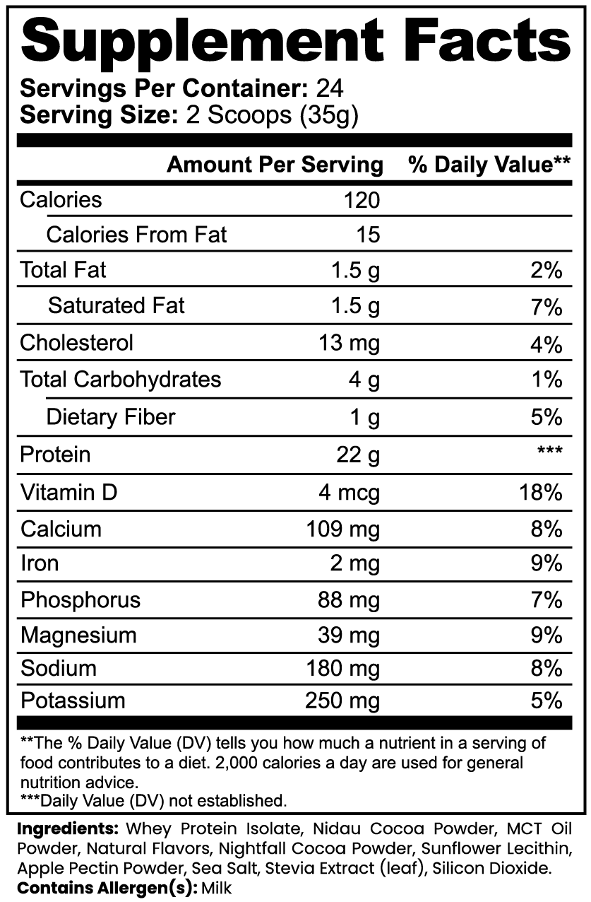High-quality protein powder Advanced 100% Whey Protein Isolate